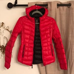 BCBG Red Puffer jacket